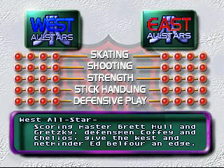 Brett Hull Hockey screenshot 2 for Jaguar